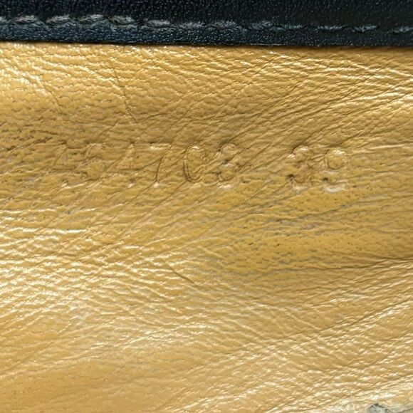 Gucci Black Guccissima Leather Pilar Espadrille Flats - Picture 12 of 15